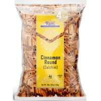 Rani Cinnamon Sticks 64Oz (4Lbs) 1.81Kg Bulk Bag - 350-400 Sticks - Strong Aroma, Perfect For Baking, Cooking & Beverages | 3+ Inches Length - Cassia Saigon Cinnamon From Vietnam | Kosher