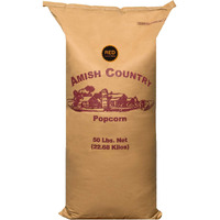 Amish Country Popcorn | 50 Lbs Bag Red Kernels | Old Fashioned, Non-Gmo And Gluten Free (50Lbs Bag)