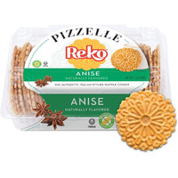 Reko Pizzelle Authentic Italian Style Waffle Cookie, Anise, 7 Ounce (Pack Of 1)