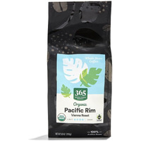 365 By Whole Foods Market, Coffee Pacific Rim Blend Vienna Roast Whole Bean Organic, 10 Ounce
