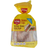 Schar - Artisan Baker White Bread - Certified Gluten Free - No Gmo's, Dairy Or Wheat - (14.01 Oz) 6 Pack