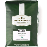 Fresh Roasted Coffee, Unroasted Organic Mexican, Kosher, 5 Pound