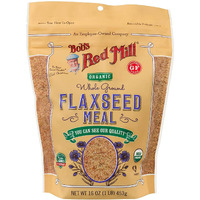 Bob's Red Mill Organic Brown Flaxseed Meal, 16-Ounce (Pack Of 2)
