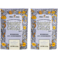 Gem Gem All Natural Chewy Ginger Candy 35.44G (Pack Of 2) (Ginger)