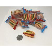 Efrutti Hot Dog Gummy Candy,2 Lb-101 Count Bulk Bag,32 Ounces