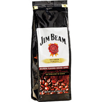 Jim Beam Bourbon Vanilla Bourbon Flavored Ground Coffee - 12 Ounce Bag