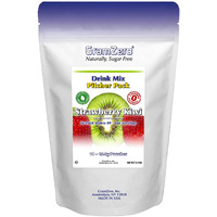 Gramzero Strawberry Kiwi, Sugar Free Drink Mix, Pitcher Pack, Great For Nutrition Club Loaded Tea, Zero Calorie, Stevia Sweetened