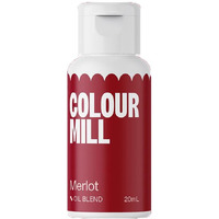 Colour Mill Oil-Based Food Coloring, 20 Milliliters Merlot (0.68 Fl Oz)