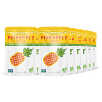 Natures Turn Freeze-Dried Fruit Snacks, Pineapple Crisps, Pack Of 12 (0.53 Oz Each)