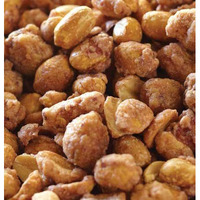 Gourmet Butter Toffee Coated Peanuts By Its Delish - 1 Lb Bulk Bag - Sweet Crunchy Caramelized Nuts Snack