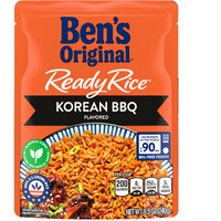 Ben's Original Ready Rice Korean Bbq Flavored Rice, Easy Dinner Side, 8.5 Oz Pouch (Pack Of 12)