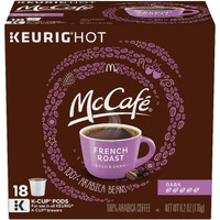 Mccaf   French Dark Roast K-Cup Coffee Pods (18 Pods)
