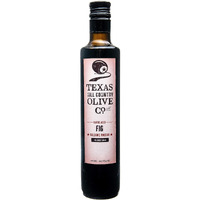 Fig Balsamic Vinegar - Gourmet Barrel Aged Infused Balsamic Vinegar - Great For Dressing Dipping Glazing - No Artificial Flavors Or Added Sugar - Made In Texas (16.9 Oz)