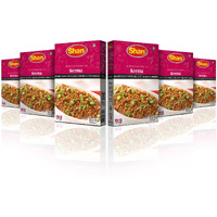 Shan - Keema Masala Seasoning Mix (50G) - Spice Packets For Delicious Stir-Fried Ground Meat (Pack Of 6)