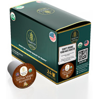 Organic Yerba Roasted Mate Tea Pods For Keurig By Teavity (24 Tea Pods)