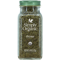 Simply Organic Whole Thyme Leaf, Certified Organic | 0.78 Oz | Pack Of 4 | Thymus Vulgaris L.