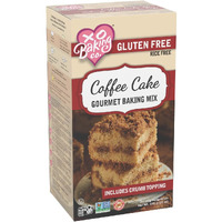 Xo Baking Co. Gluten Free Coffee Cake Gourmet Baking Mix With Crumb Topping; Non-Gmo; Kosher; Rice Free; Soy Free; Dairy Free; Peanut Free; No Preservatives; No Artificial Flavors Or Colors, 21Oz