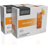 Bartesian 16-Pack Rum Breeze Mixer Capsules For Cocktail Machine - Home Bar Mixology Cocktails Mix Pod Capsule Set To Use With The Bartesian Cocktail Drink Maker Machine