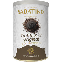 Sabatino Tartufi Truffle Zest Seasoning, The Original All Purpose Gourmet Truffle Powder, Plant Based, Vegan And Vegetarian Friendly, Kosher, Low Carb, Keto, Non Gmo Project Certified, 5.29 Oz