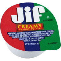 Jif Creamy Peanut Butter, Portion Control, 1.1 Ounce, 120 Count
