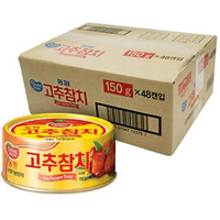 Dongwon, Tuna With Hot Pepper Sauce, 5.29 Ounce(Pack Of 48)