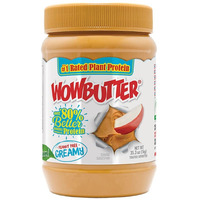 Wowbutter - Creamy Soy Spread - Peanut Free, Tree Nut Free - Vegan Plant Protein - Gluten Free - Non-Gmo - 35.3 Oz