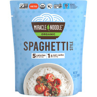 Miracle Noodle - Ready To Eat Organic Spaghetti Keto, Vegan, Gluten Free, Low Carb Rice, Low Calorie Rice, Soy Free - 7 Oz, 6-Pack