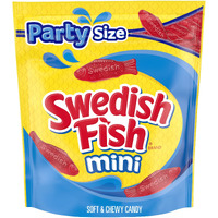 Swedish Fish Mini Candy, Original Flavor, 1 Party Size Bag (2 Lb 12.8 Oz.)