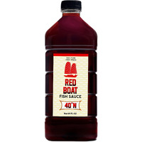 Red Boat Fish Sauce | Premium 40N Fish Sauce Sustainably Made With Just Two Ingredients In Vietnam | Keto, Paleo, & Whole 30 Friendly | Gluten And Sugar Free With No Preservatives | 64Fl Oz. Bottle