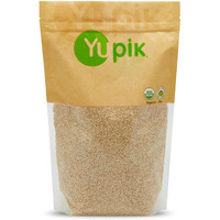 Yupik Organic White Quinoa, 2.2 Lb, Non-Gmo, Gluten-Free, Kosher, Vegan, Raw White Grains, Unsalted, Oil-Free, Plant-Based Protein, Source Of Fiber, Great Replacement For Rice & Pasta