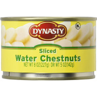 Dynasty Canned Sliced Water Chestnuts, 8 Ounce (Pack Of 12)