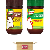 Granulated Bouillon, Variety Pack, Chicken Flavor And Beef Flavor, 32Oz (Pack Of 2)