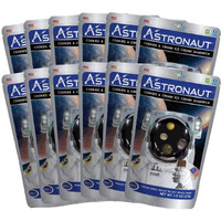 Astronaut Foods Freeze-Dried Ice Cream Sandwich, Nasa Space Dessert, Cookies & Cream, 12 Count