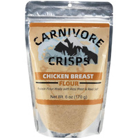 Carnivore Crisps Chicken Flour, Premium Chicken Breast Flour For Cooking And Seasoning, Rich In Protein, Paleo & Keto Friendly, 6 Oz