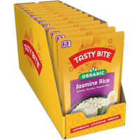 Tasty Bite Jasmine Rice, Microwaveable Cooked Rice, 8.8 Ounce (Pack Of 12)