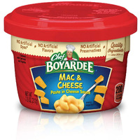 Chef Boyardee Mac & Cheese, Microwave Food, Microwaveable Bowl, 7.5 Oz (Pack Of 12)