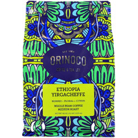 Orinoco Ethiopian Yirgacheffe 2.5Lb Bag, Medium Roast, Whole Bean Coffee, 100% Arabica Beans