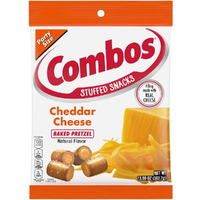 Combos Cheddar Cheese Baked Pretzel Snacks, 13.5 Oz. Bag, 13.5 Oz