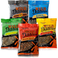 Wild Dutchman Roasted Sunflower Seeds In A Resealable Bag For Ultimate Freshness And An Easy Pour, 5 Flavor Variety Snack Pack, 5.5 Oz (Pack Of 5)