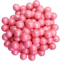 Light Pink Pearl Gumballs 1 Inch-2 Pound Bulk Bag For Baby Showers And Gender Reveal Parties