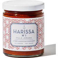 Villa Jerada, Harissa No. 1, 6 Oz, Fiery Moroccan Hot Sauce With Preserved Lemon, The Perfect Amount Of Savory, Tang, And Spice To Any Meal, Harissa - 1 Jar