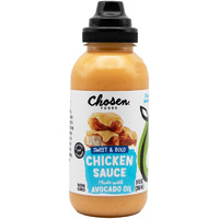 Chosen Foods Chicken Sauce, For Hamburgers, Sandwiches, Nuggets, Wings, Fries, And More 9 Floz