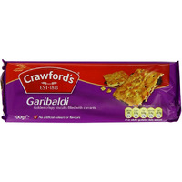 Crawford's Garibaldi Biscuits 100G (Pack Of 12)