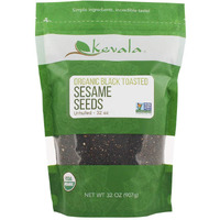 Kevala Organic Black Sesame Seeds 32Oz (Toasted)