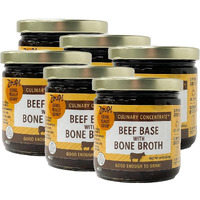 Zoup! Good, Really Good Beef Bone Broth Culinary Concentrate - Keto-Friendly, Gluten Free, Sugar Free, Non-Gmo - Great For Stock, Bouillon, Soup Base Or In Gravy - 6-Pack (8 Oz)