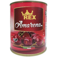 Rex Amarena Cherries In Syrup, 35.27 Ounce
