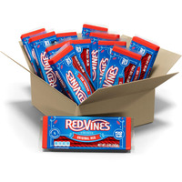Red Vines Licorice, Original Red Flavor, Soft & Chewy Candy, 5Oz Trays (12 Pack)