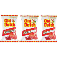 Canadian Old Dutch Potato Chips, Ketchup, Large Family Size - 3 Pack