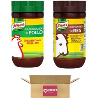 Granulated Bouillon, Variety Pack, Chicken Flavor And Beef Flavor, 7.9Oz (Pack Of 2)