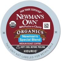 Newman's Own Organics Keurig Single-Serve K-Cup Pods Special Blend Medium Roast Coffee, Fair Trade Certified, 24 Count